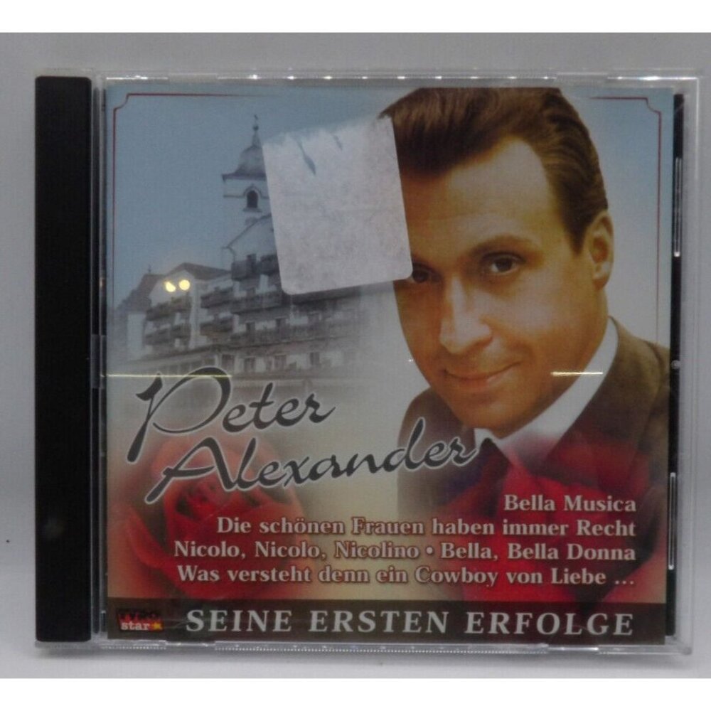 Peter Alexander "Seine Ersten Erfolge" (His first Success) Music CD in German
